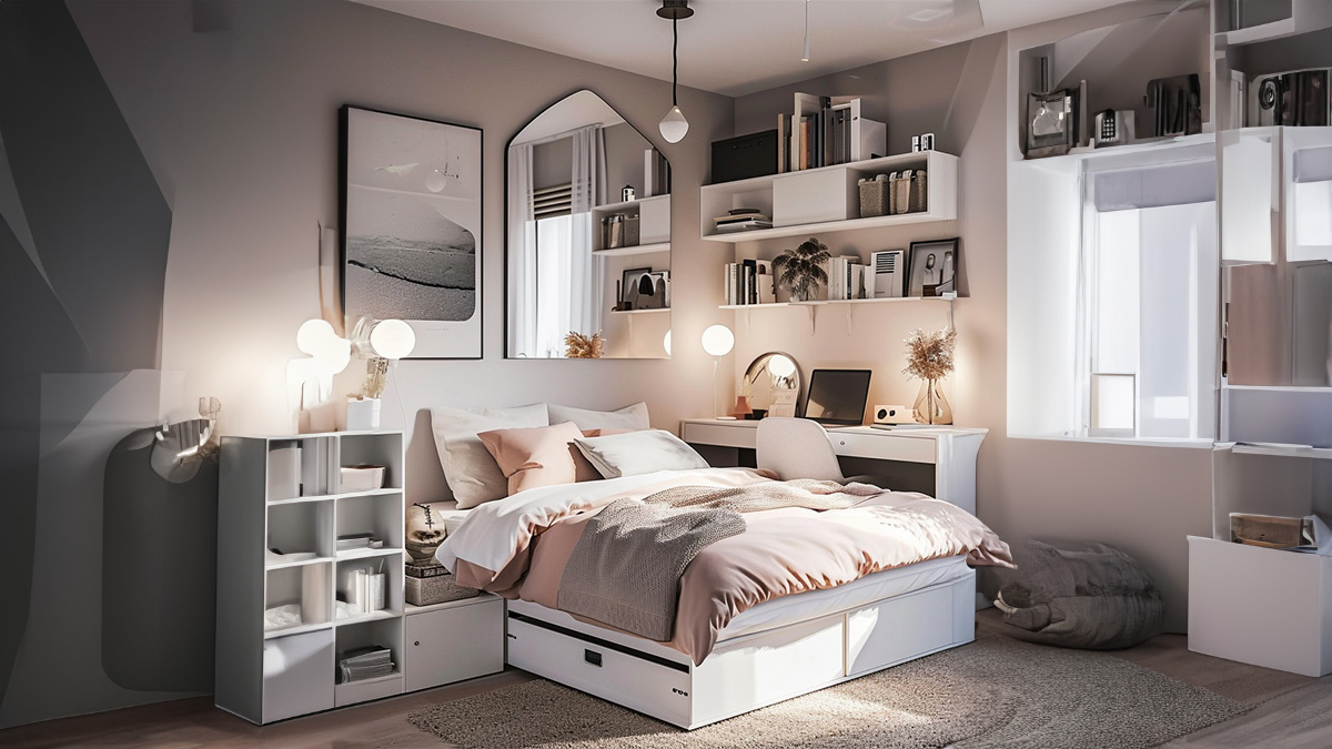 Small Bedroom, Big Impact: Space-Saving Solutions and Design Ideas