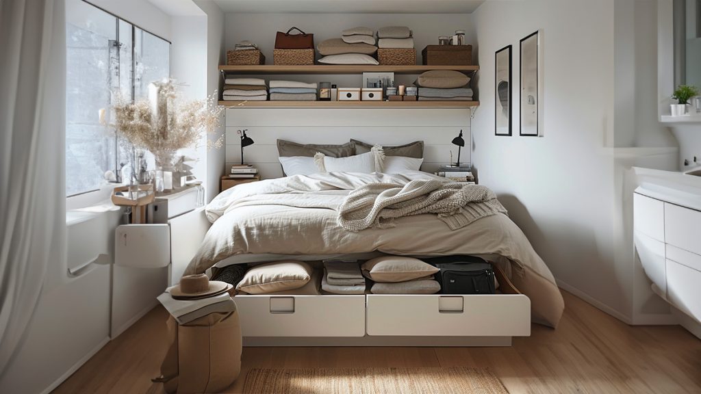 Transform Your Bedroom: Clever Storage Hacks for a Tidy Space